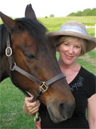 Author Michelle Black and Cocoa